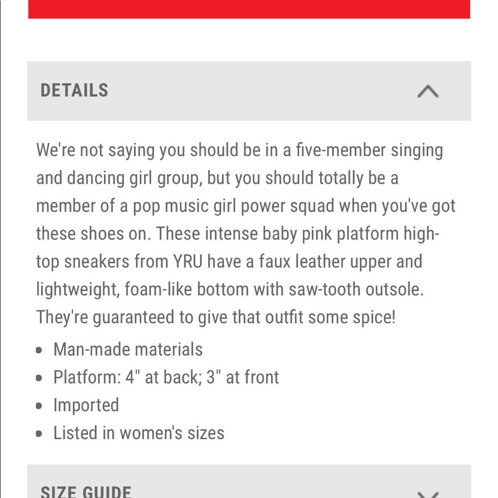 Baby spice platform sneakers - Picture 5 of 16